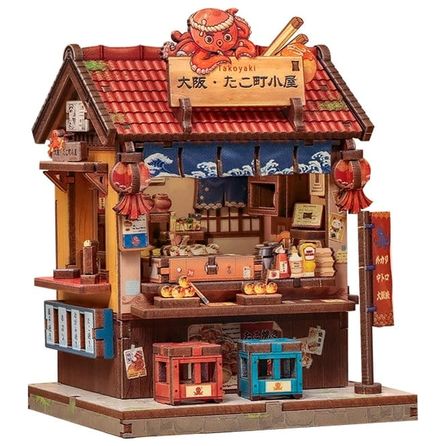 Miniature House modell készlet Osaka Takoyaki 12 x 9 cm termékfotó