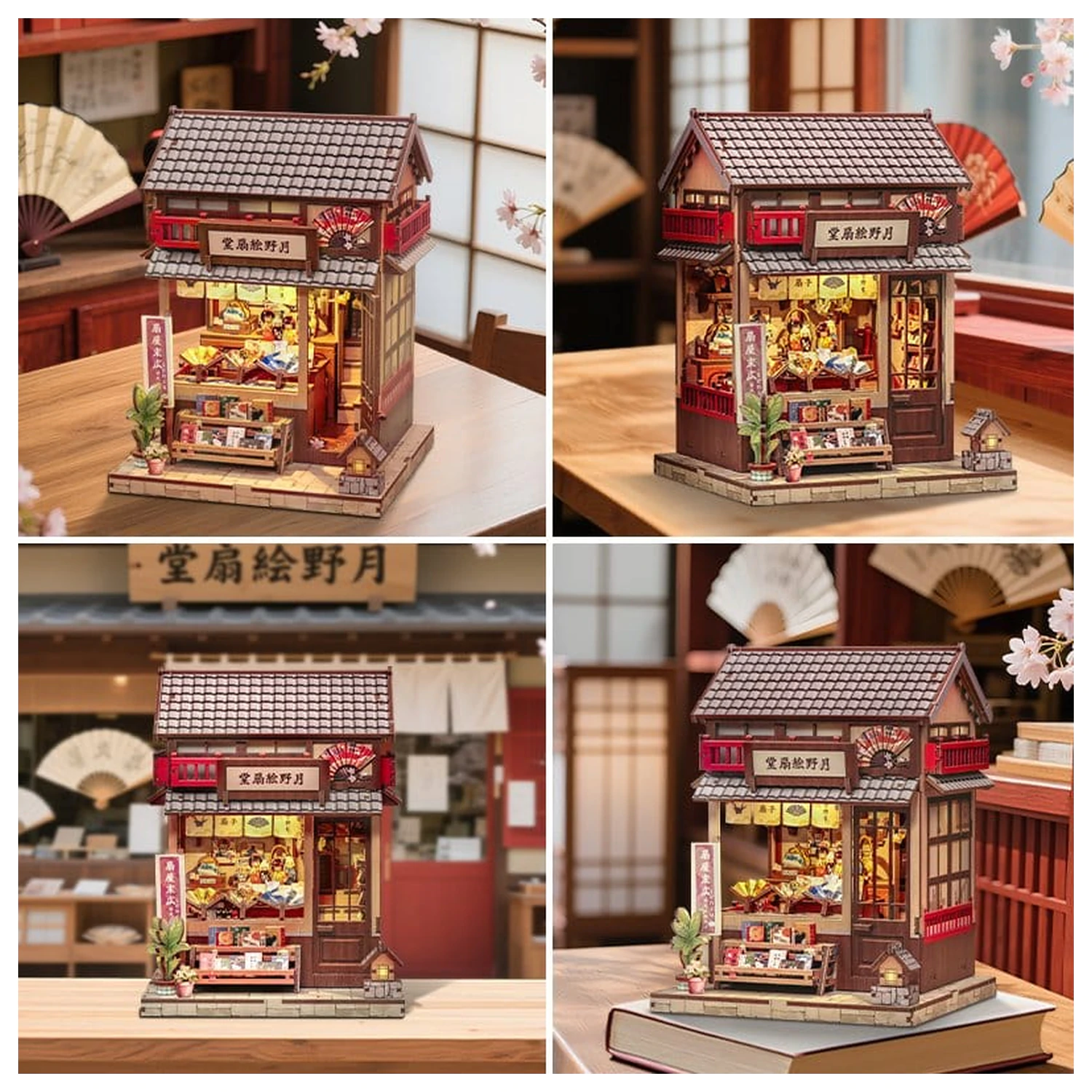 Miniature House modell készlet Tsukino Eogi-dou 19 x 14 cm  termékfotó