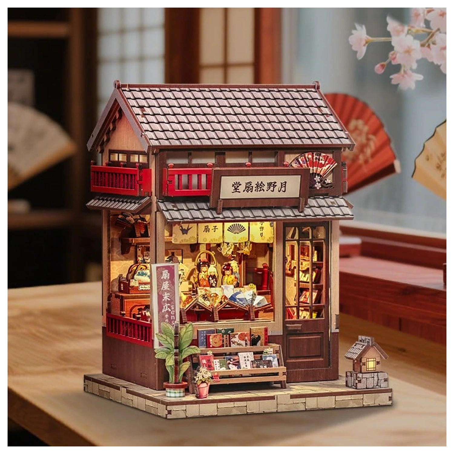 Miniature House modell készlet Tsukino Eogi-dou 19 x 14 cm  termékfotó