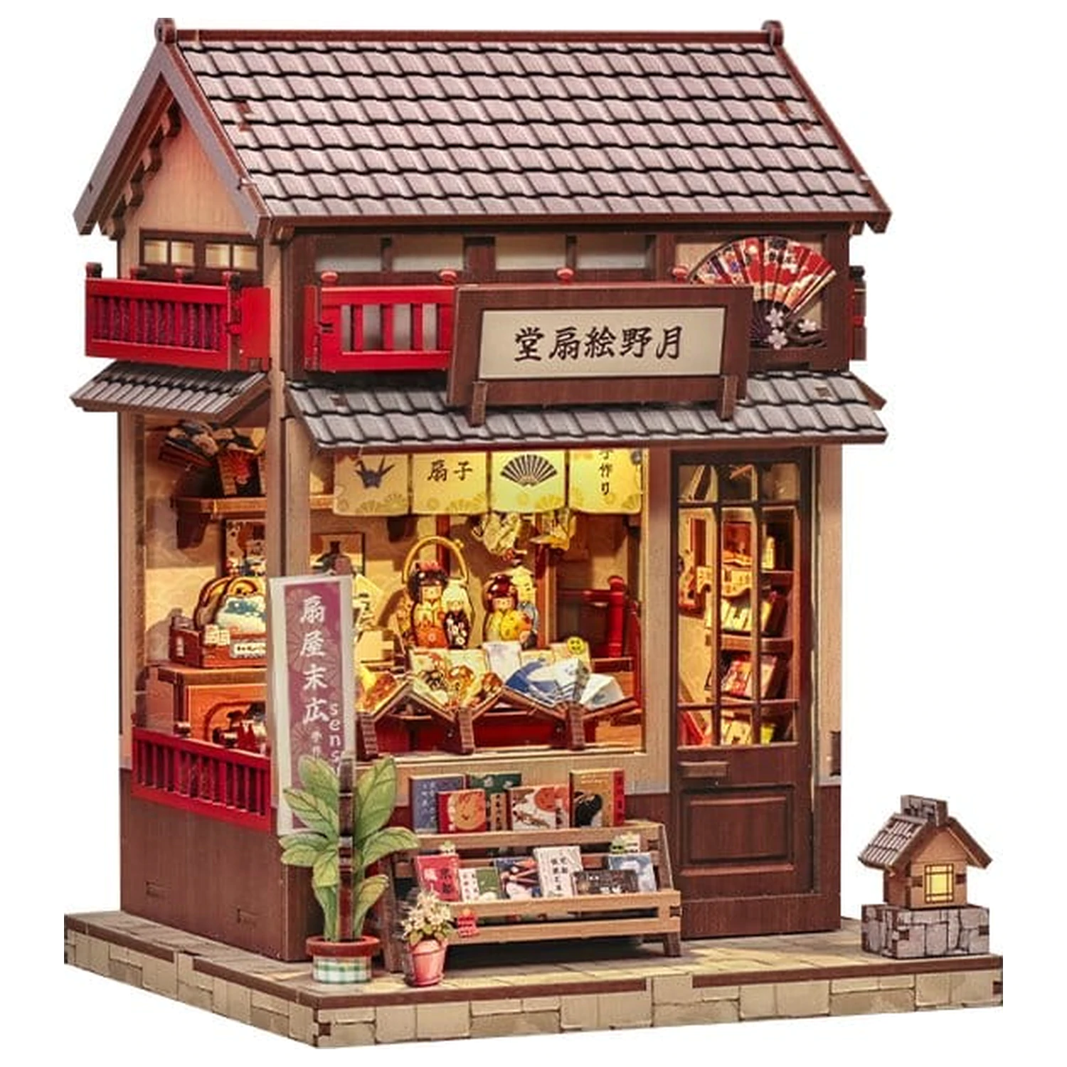 Miniature House modell készlet Tsukino Eogi-dou 19 x 14 cm  termékfotó