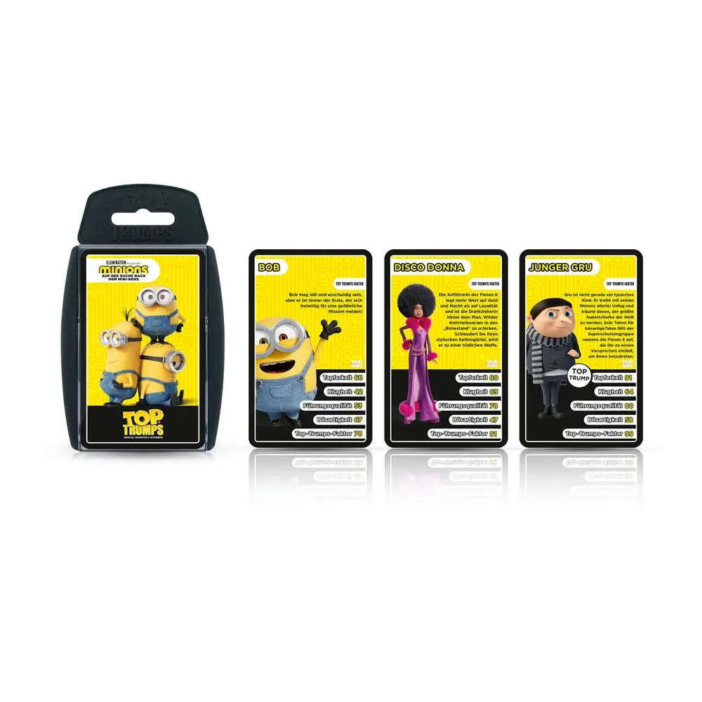 Minions 2 Card Game Top Trumps Quiz Német nyelvű kártyajáték termékfotó