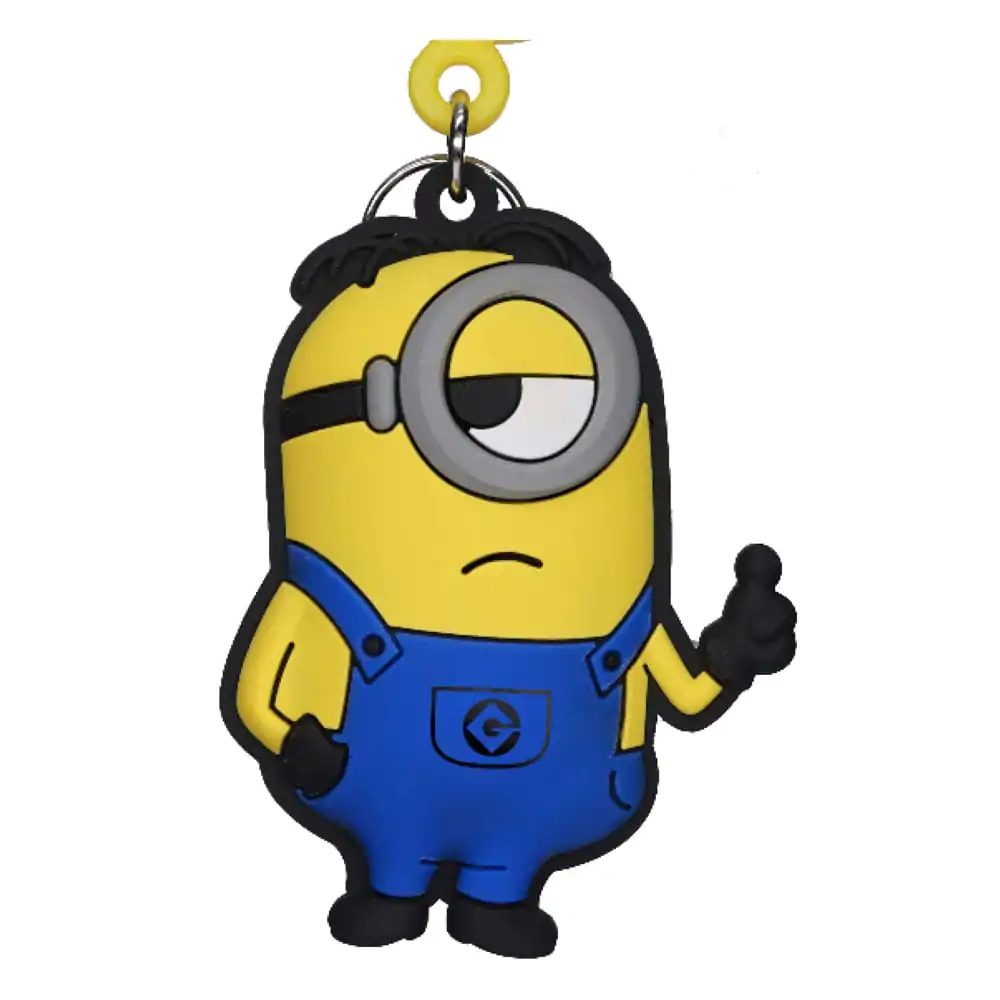 Minions 2 Stuart PVC cipzárdísz/táskadísz (kulcstartó) termékfotó