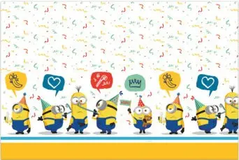 Minions 2 The Rise of Gru, Minyonok asztalterítő 120*180 cm termékfotó