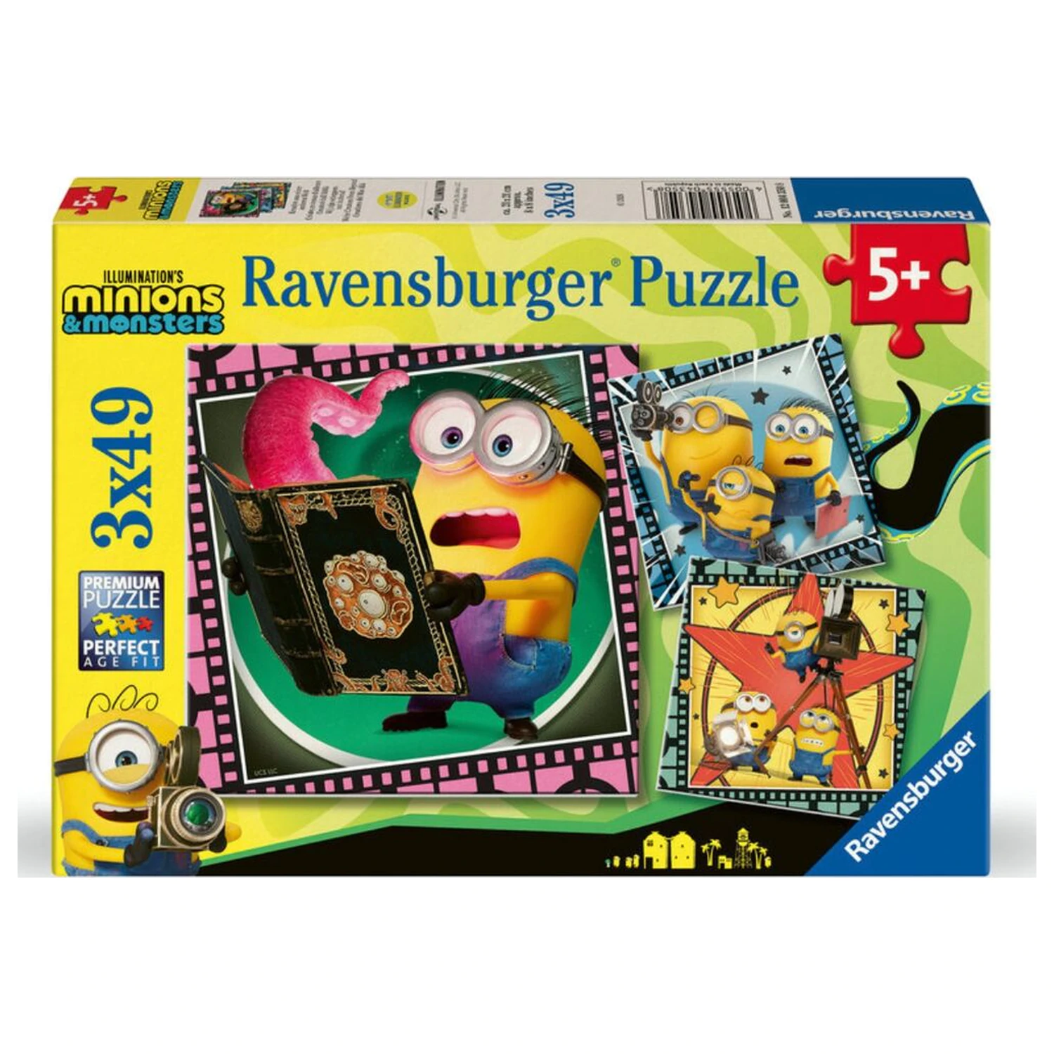 Minions 3 puzzle 3x49db-os termékfotó