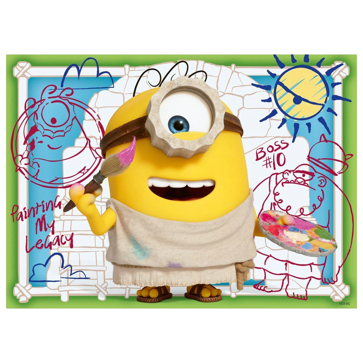 Minions 3 puzzle 4x100db-os termékfotó