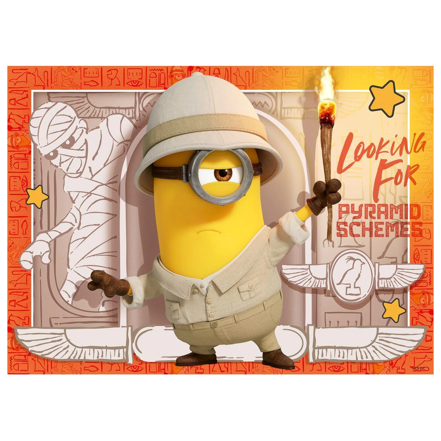 Minions 3 puzzle 4x100db-os termékfotó
