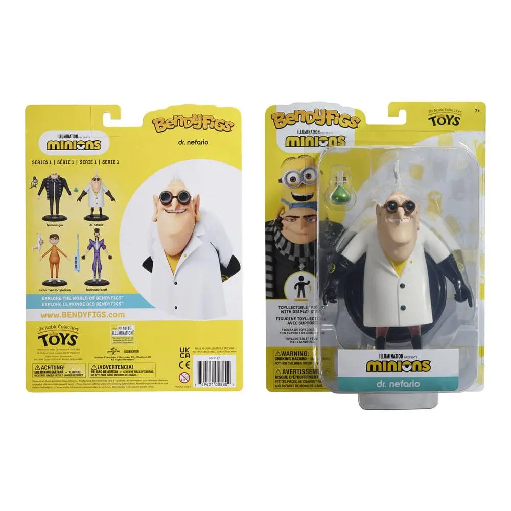 Minions Bendyfigs Bendable figura Dr Nefario 18 cm termékfotó