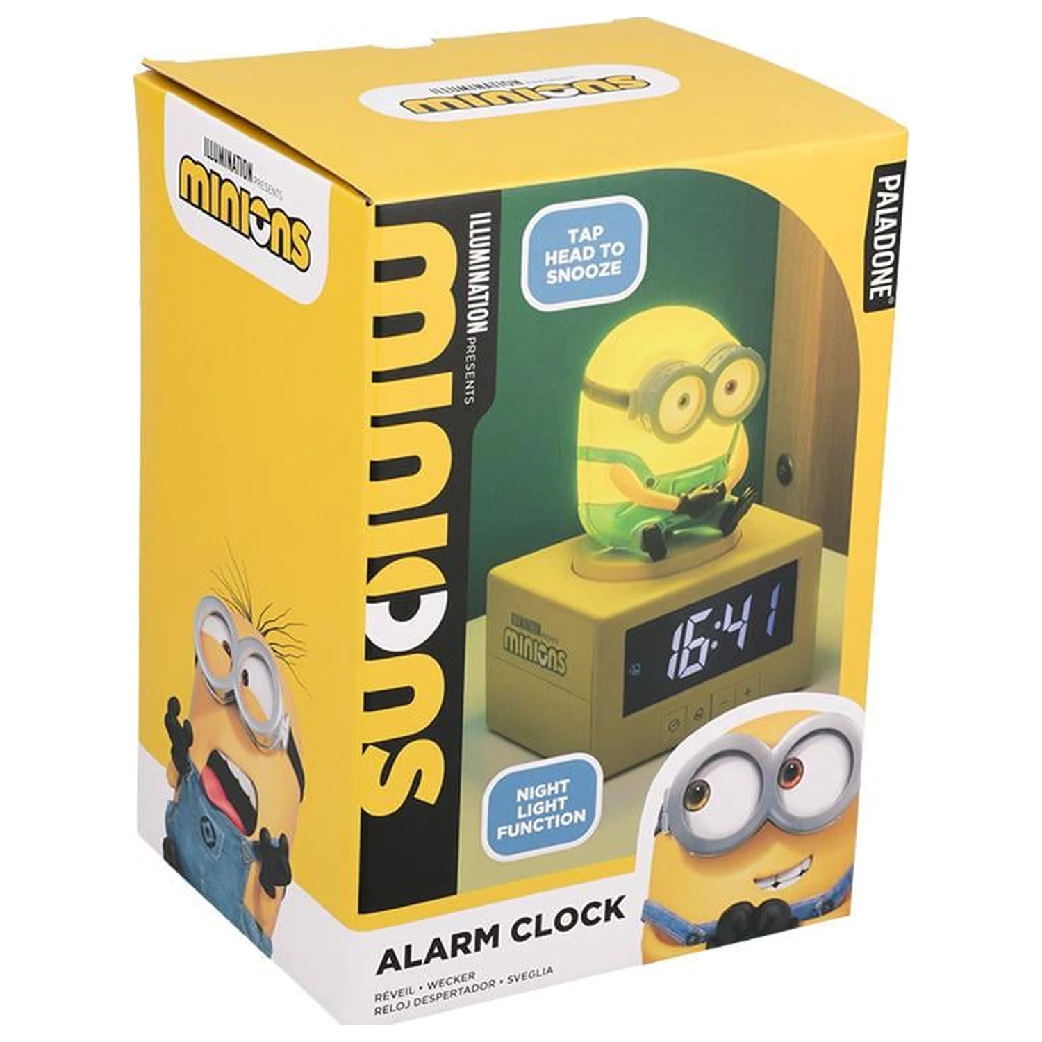 Minions ébresztőóra 16cm termékfotó