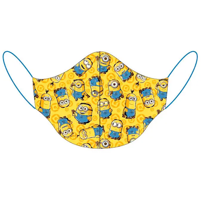 Minions gyerek többször használható maszk termékfotó