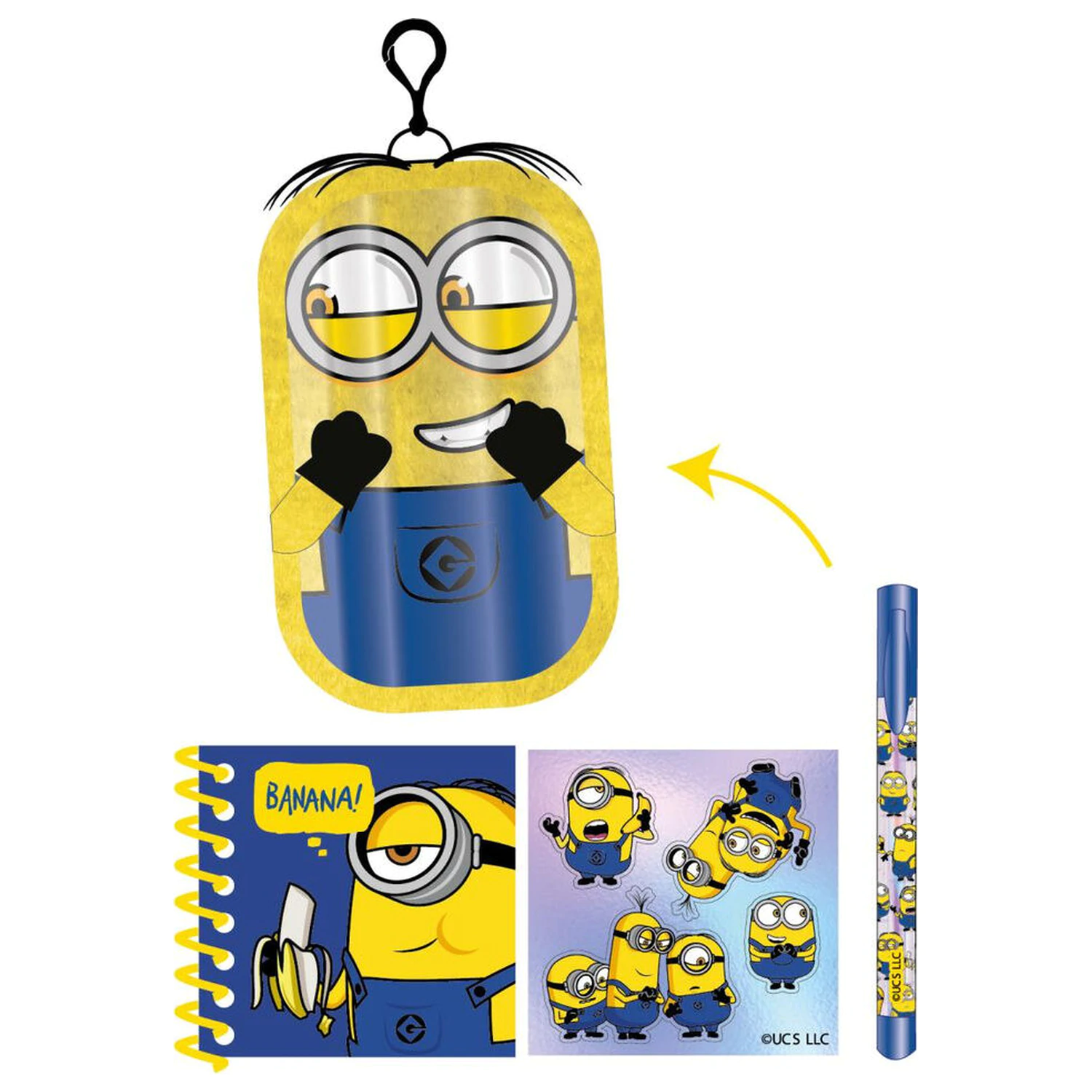 Minions írószer csomag termékfotó