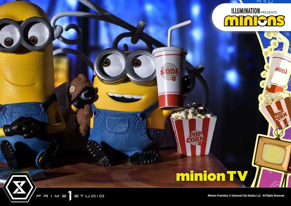 Minions Minions TV  szobor figura 18 cm termékfotó