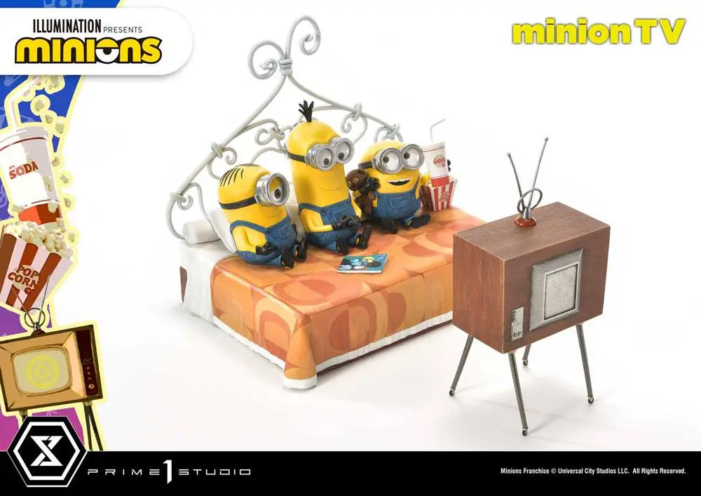 Minions Minions TV  szobor figura 18 cm termékfotó