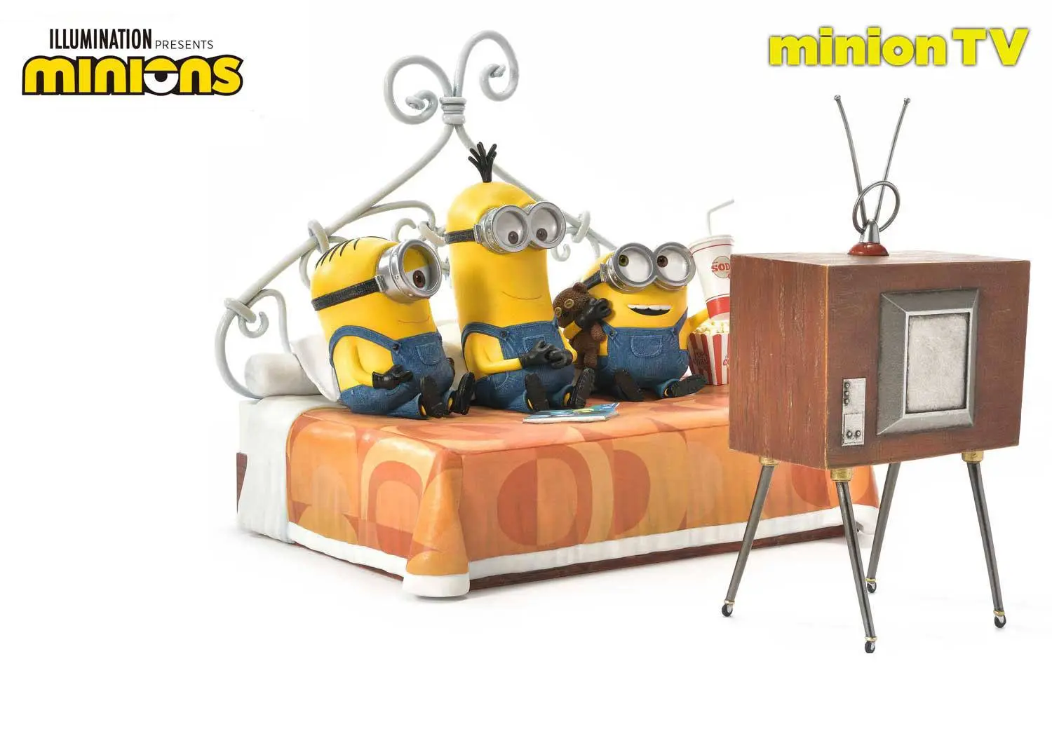 Minions Minions TV  szobor figura 18 cm termékfotó