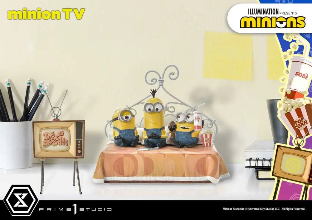 Minions Minions TV  szobor figura 18 cm termékfotó