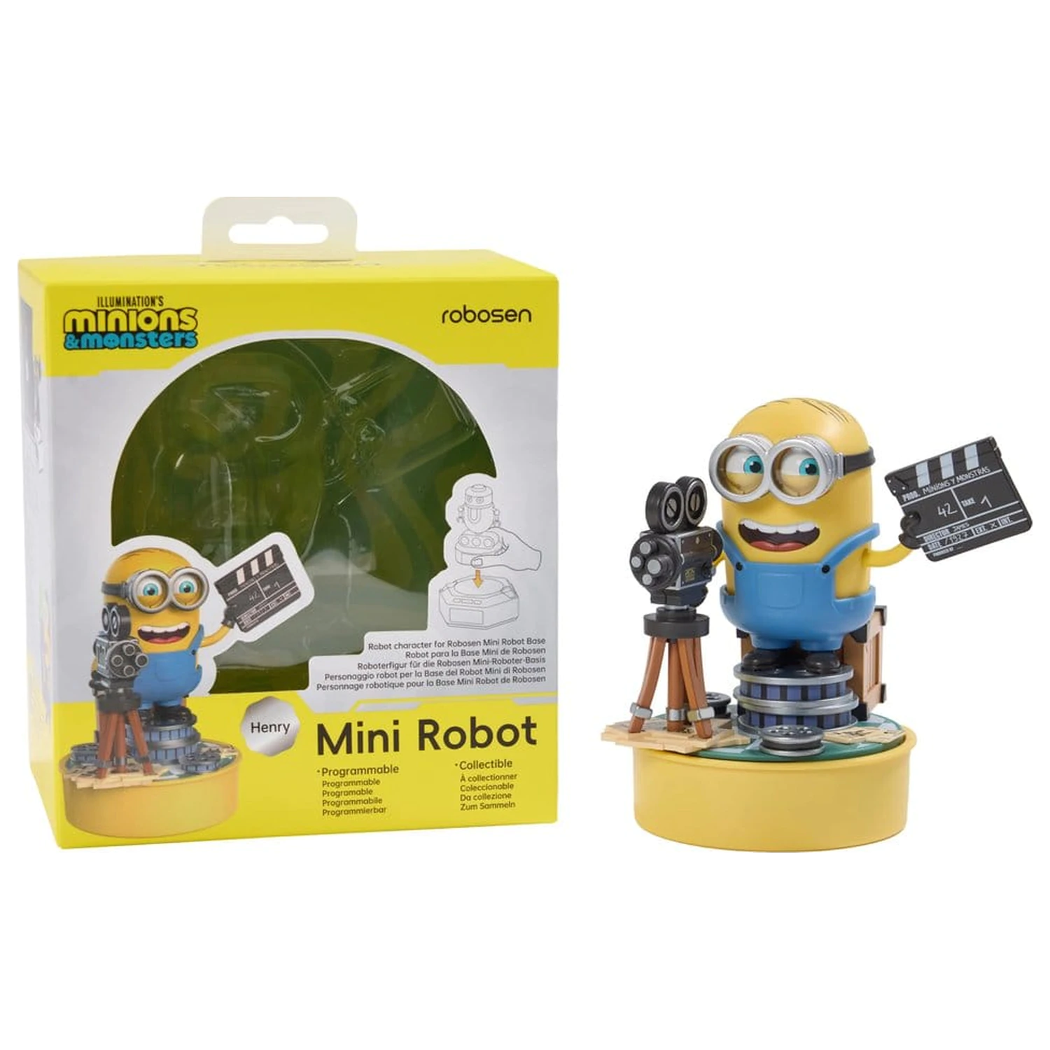 Minions & Monsters Henry 9 cm Angol nyelvű interaktív mini robot termékfotó
