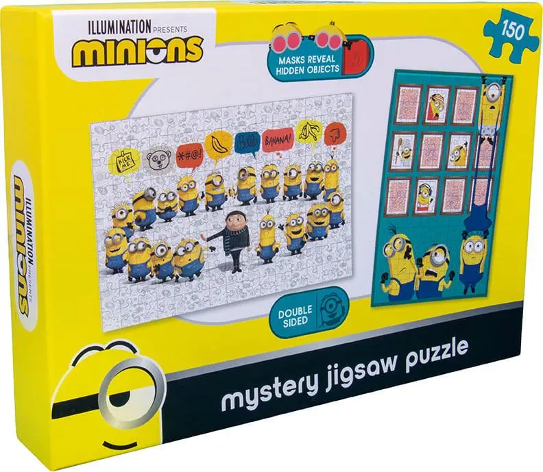 Minions Mystery kétoldalas puzzle (150 darab) termékfotó