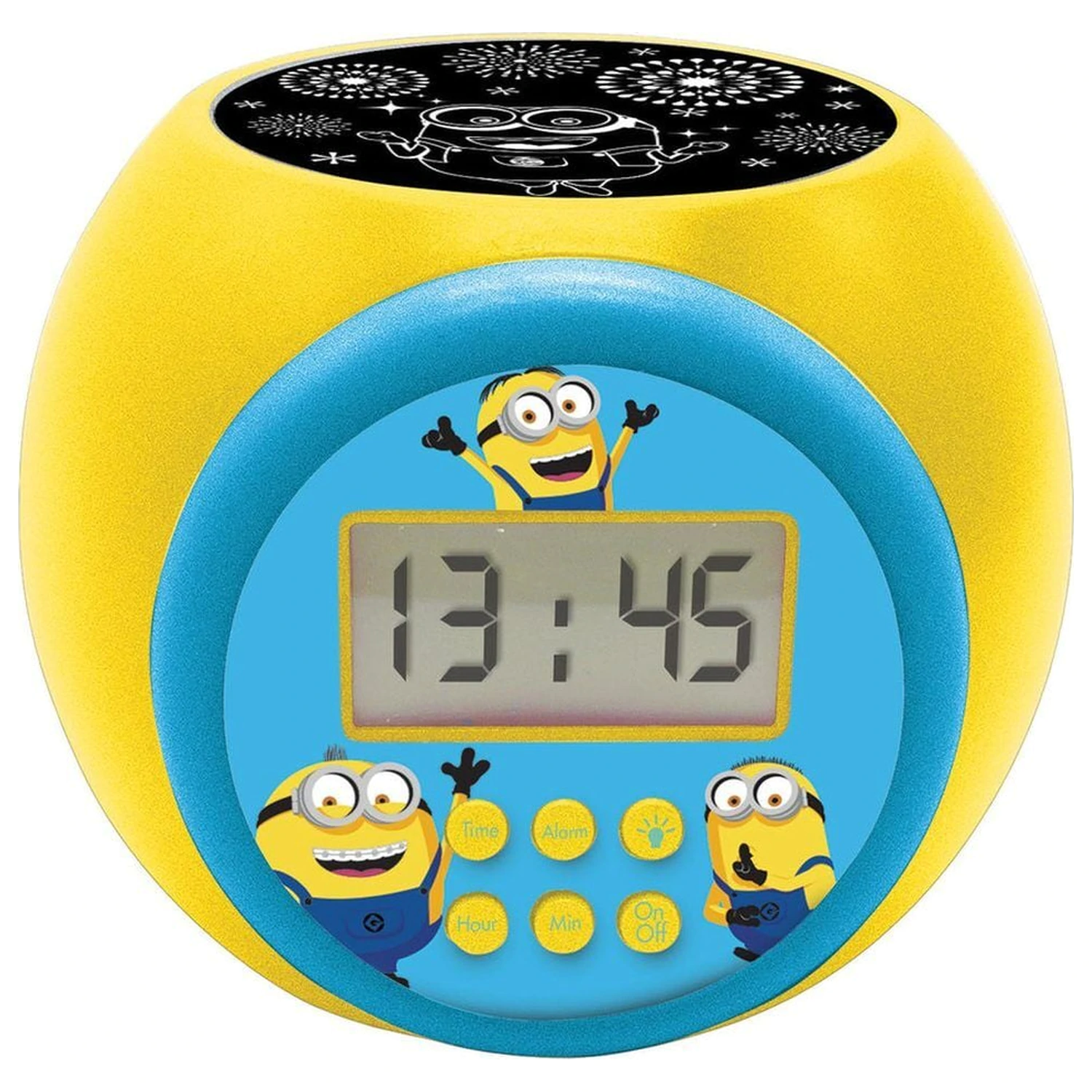 Minions projectoros ébresztőóra termékfotó
