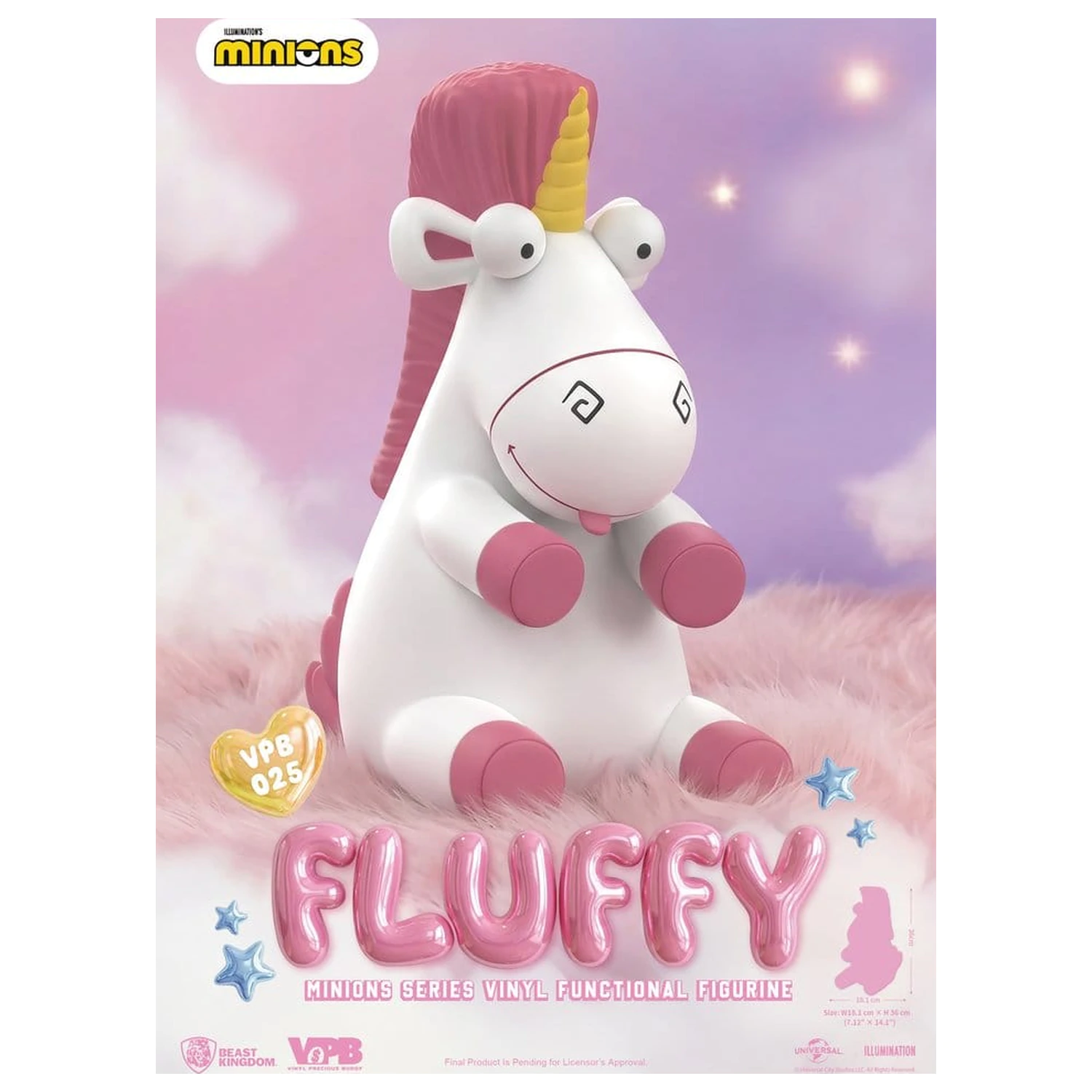 Minions Series Fluffy persely 36 cm termékfotó