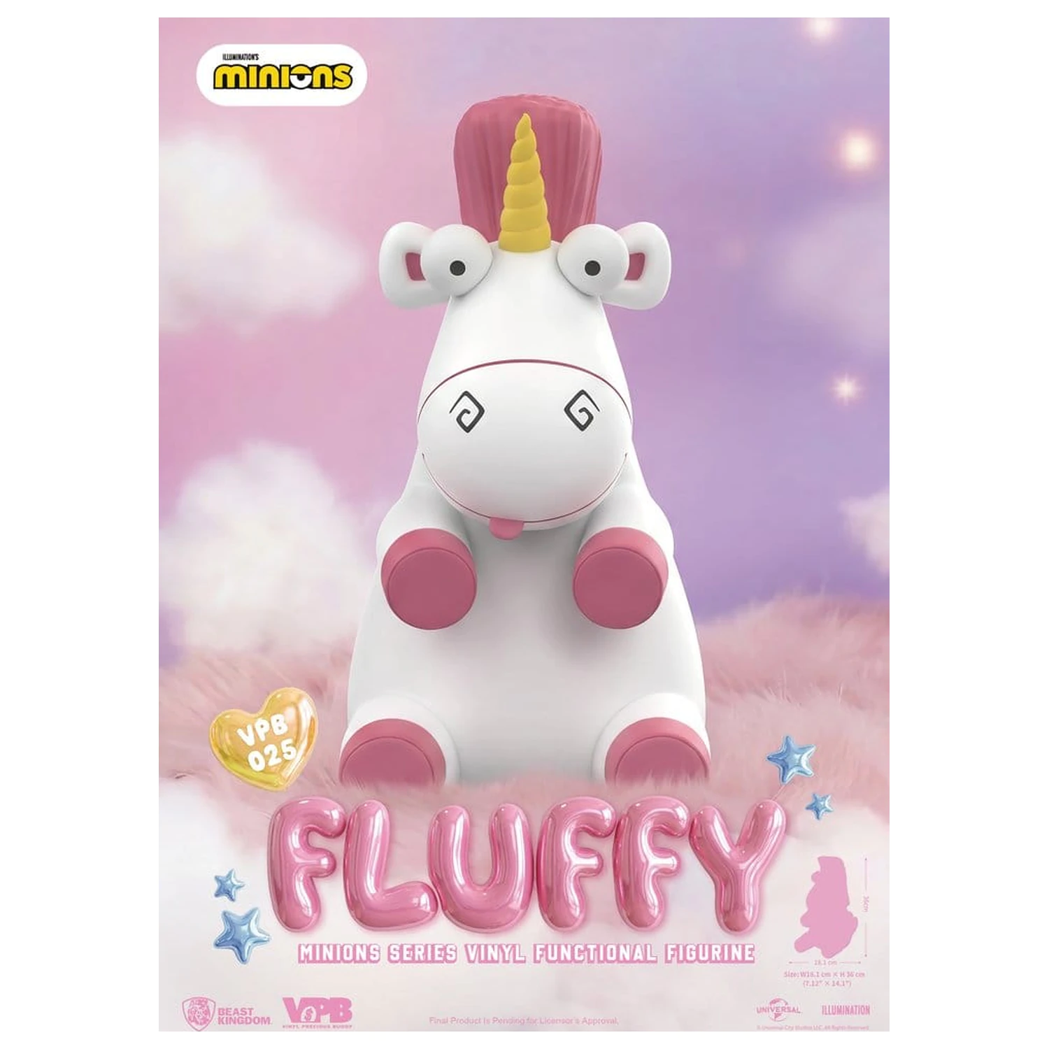 Minions Series Fluffy persely 36 cm termékfotó