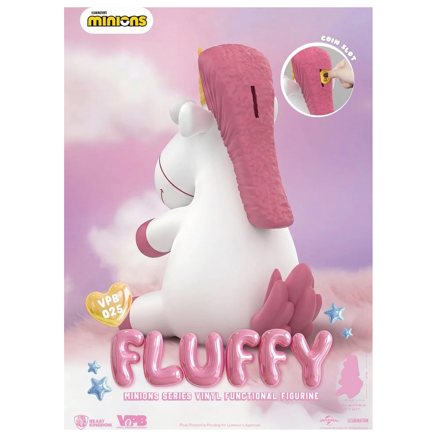 Minions Series Fluffy persely 36 cm termékfotó