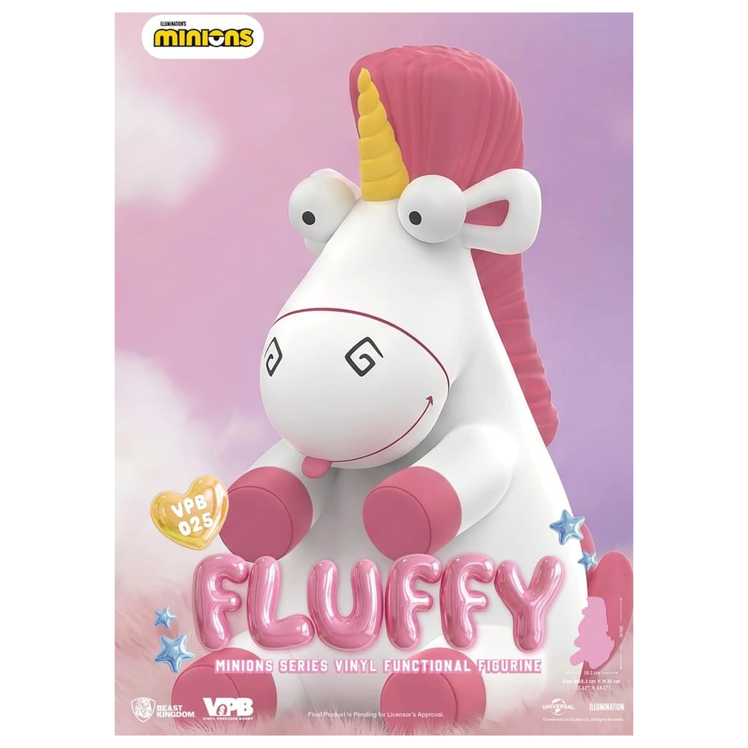 Minions Series Fluffy persely 36 cm termékfotó