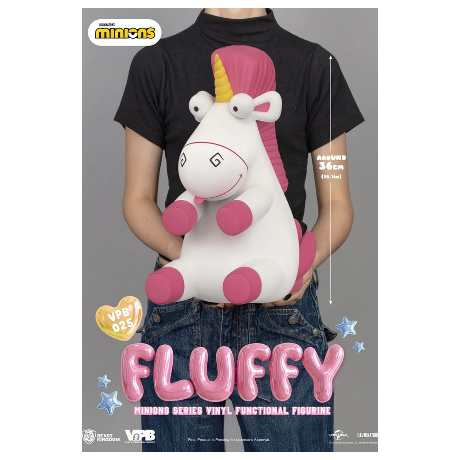 Minions Series Fluffy persely 36 cm termékfotó