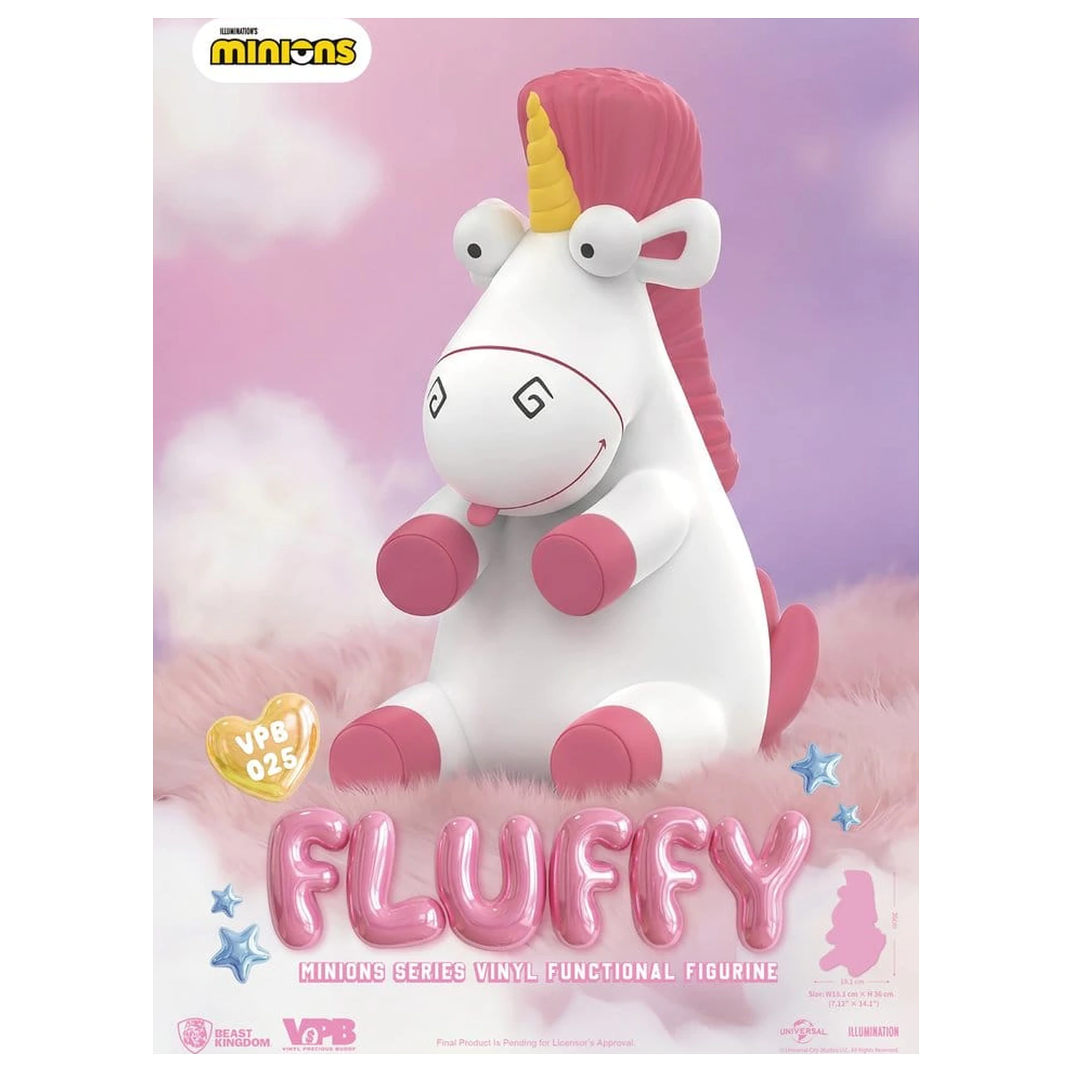 Minions Series Fluffy persely 36 cm termékfotó