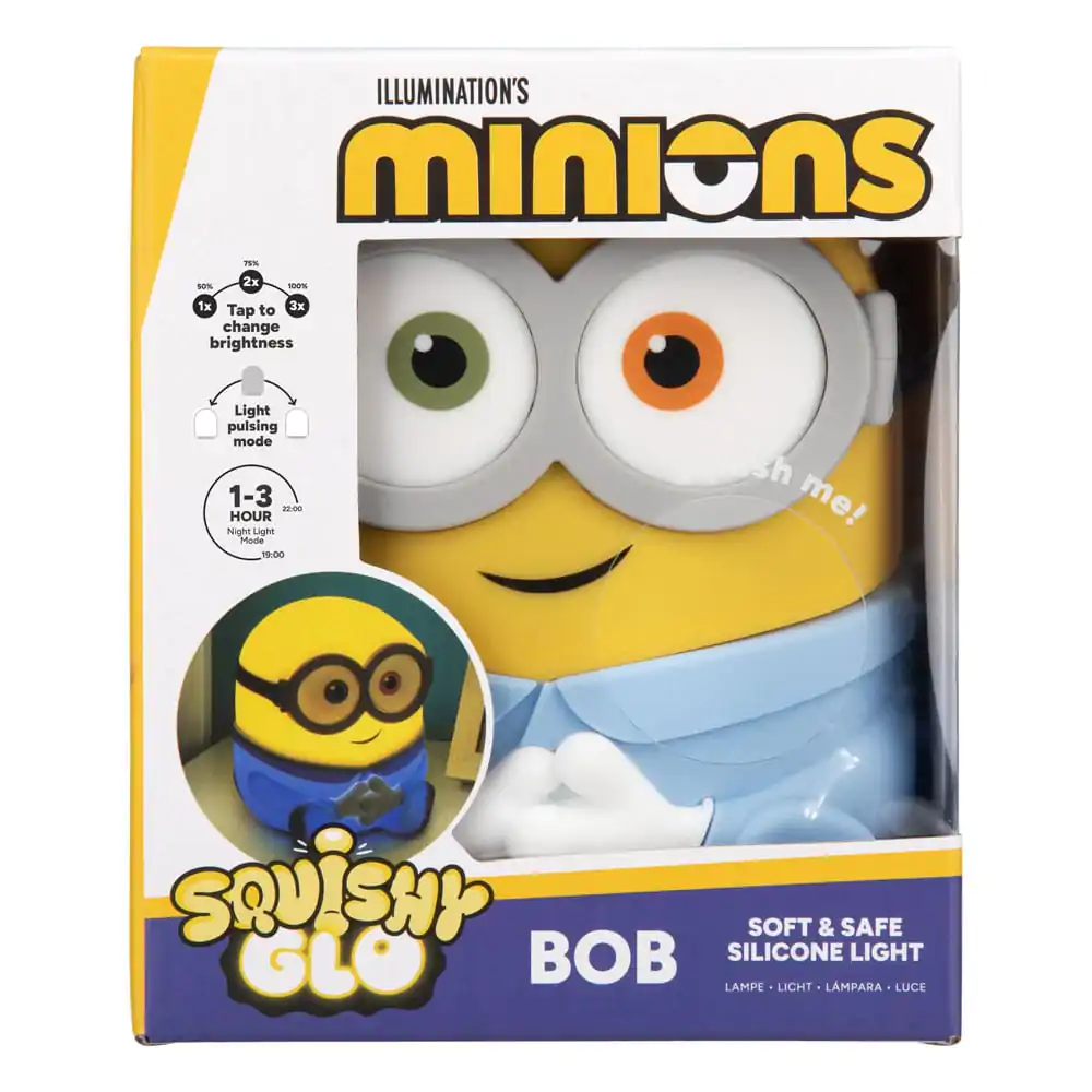 Minions Squishy Glo Bob szilikon lámpa 15 cm termékfotó