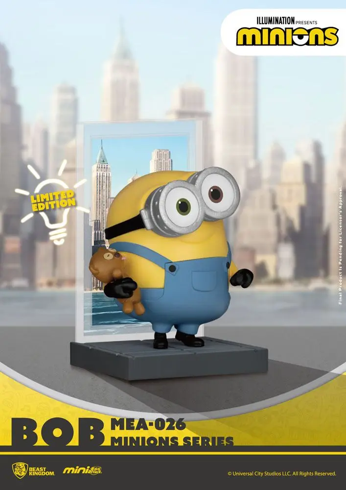 Minions: The Rise of Gru Mini Egg Attack figura Bob 8 cm termékfotó