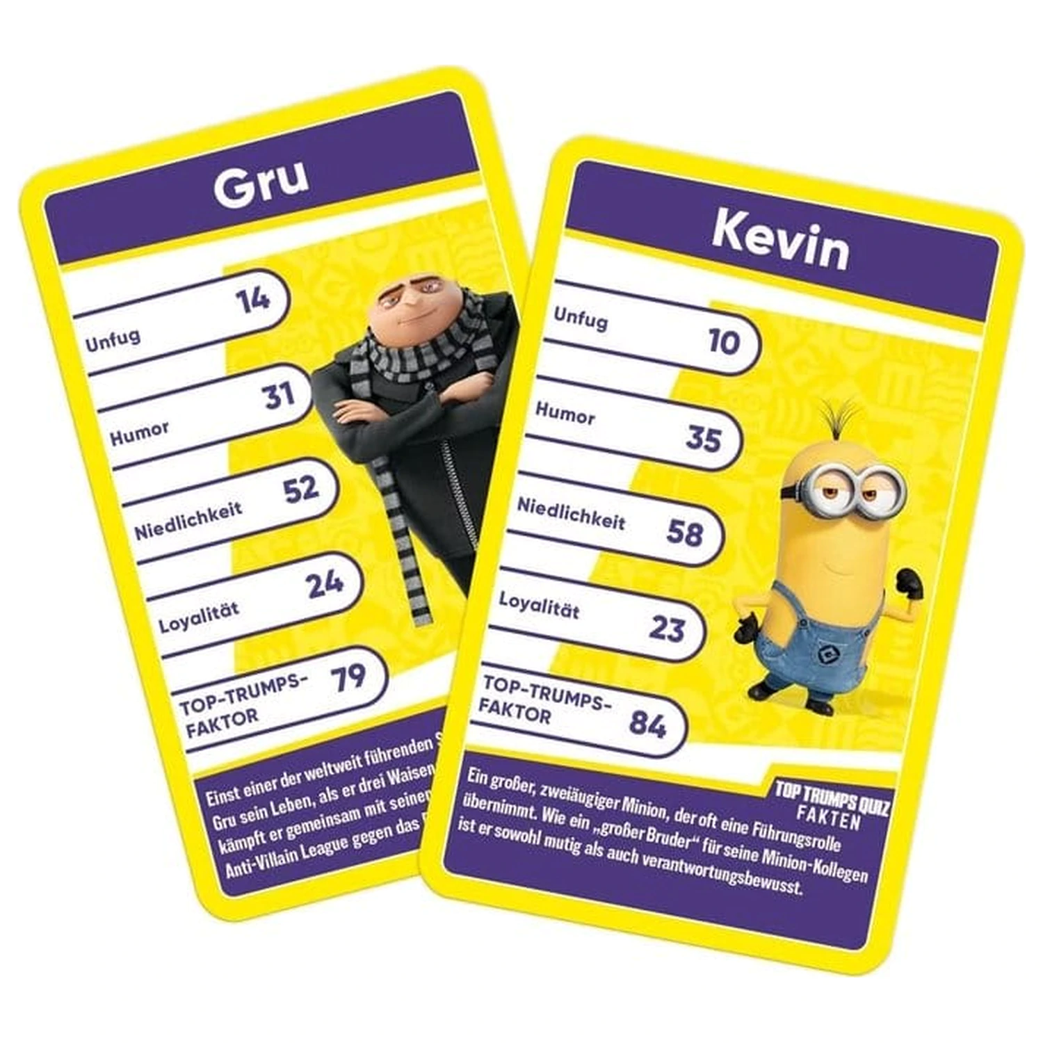 Minions Top Trumps német nyelvű kártyajáték  termékfotó