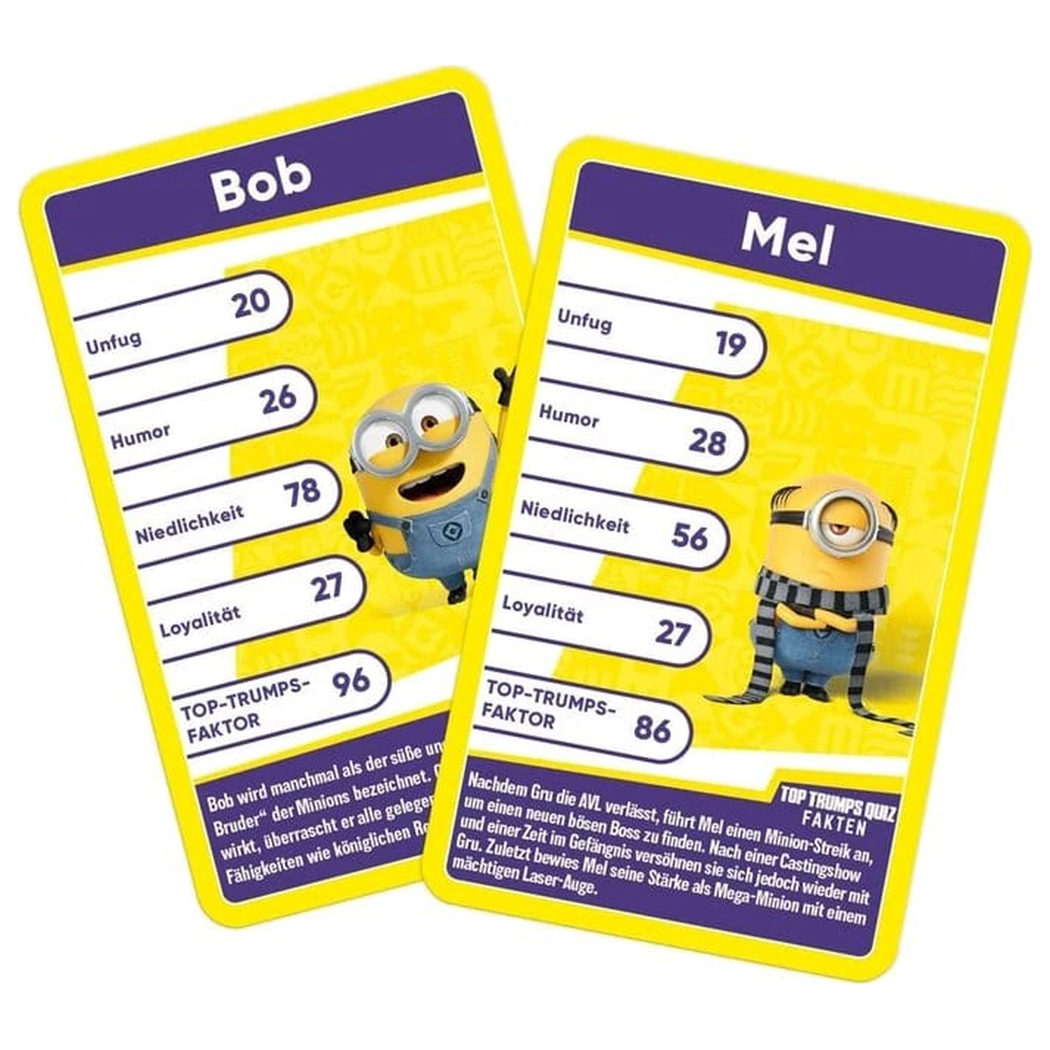 Minions Top Trumps német nyelvű kártyajáték  termékfotó