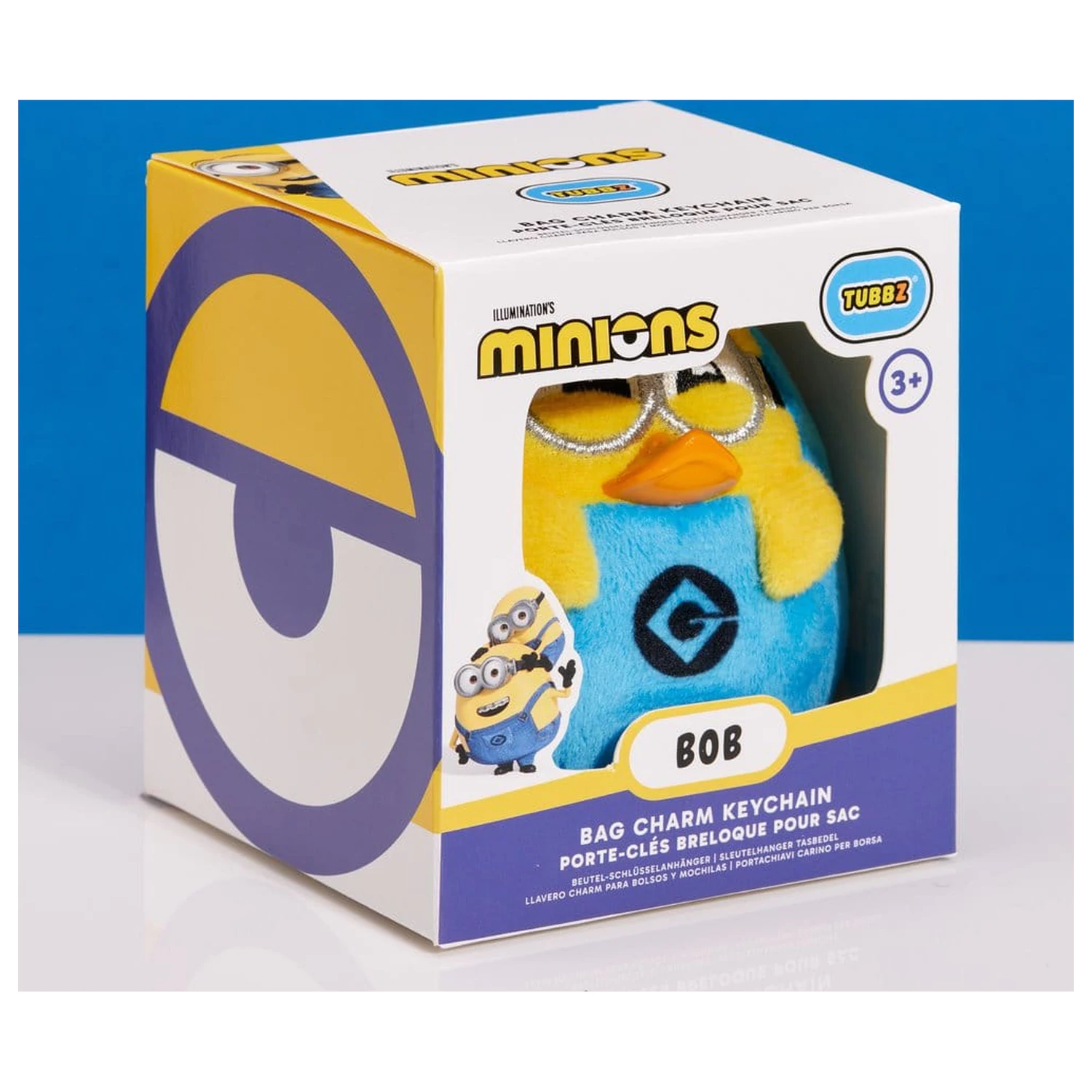 Minions Tubbz cipzárdísz/táskadísz Bob termékfotó