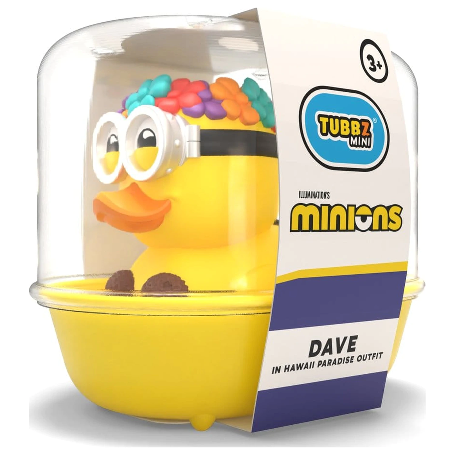 Minions Tubbz Mini PVC figura Dave Hawaii Paradise 5 cm termékfotó