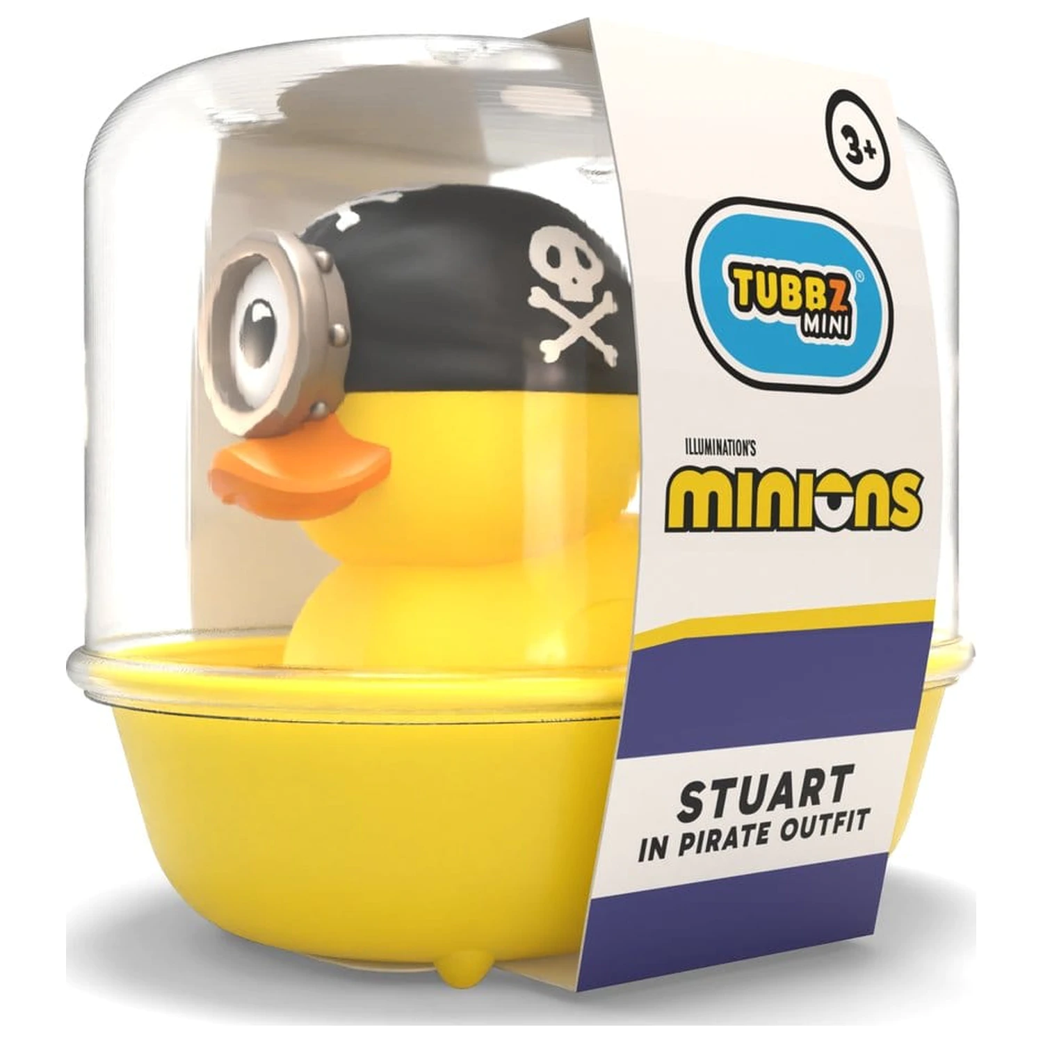Minions Tubbz Mini PVC figura Stuart in Pirate Outfit 5 cm termékfotó