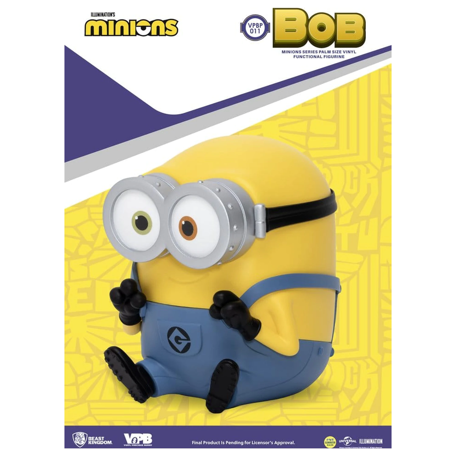 Minions Winnie Bob Vinyl persely 10 cm termékfotó