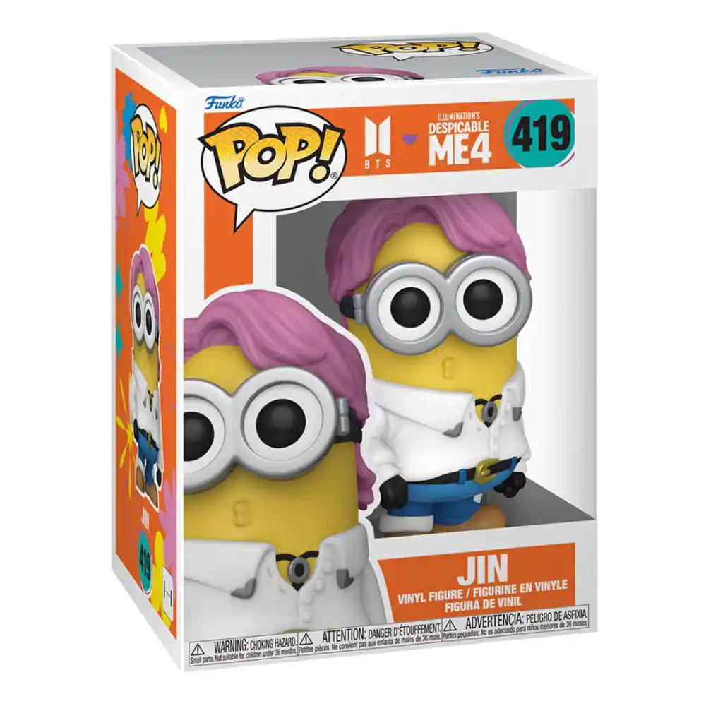 Minions x BTS Funko POP! Rocks Vinyl figura Jin 9 cm termékfotó