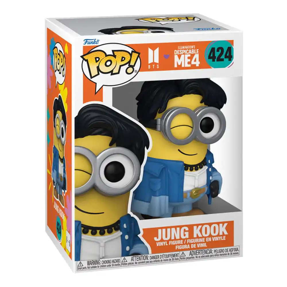 Minions x BTS Funko POP! Rocks Vinyl figura Jung Kook 9 cm termékfotó