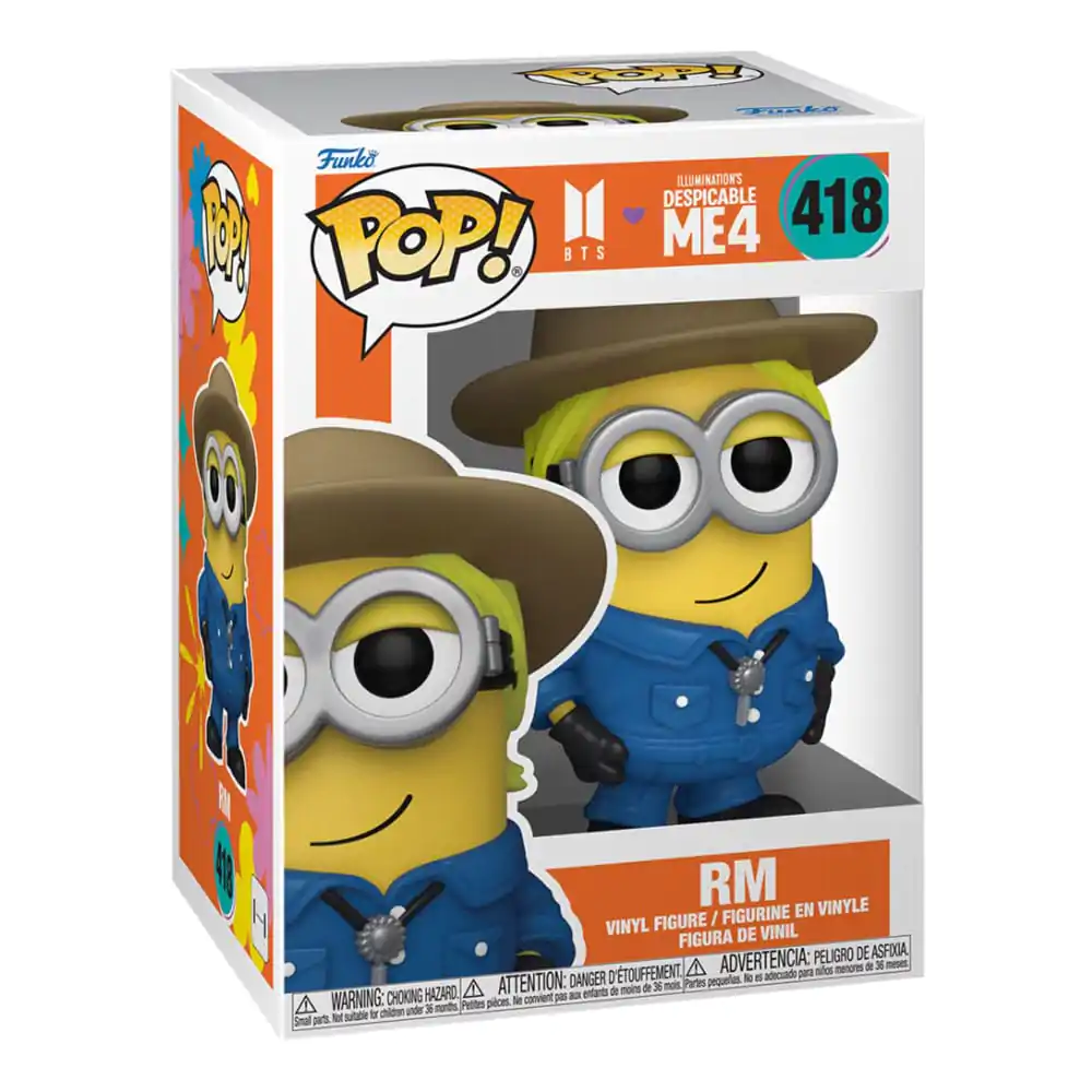 Minions x BTS Funko POP! Rocks Vinyl figura RM 9 cm termékfotó