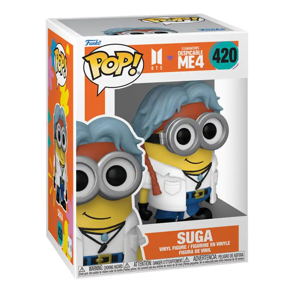 Minions x BTS Funko POP! Rocks Vinyl figura SUGA 9 cm termékfotó