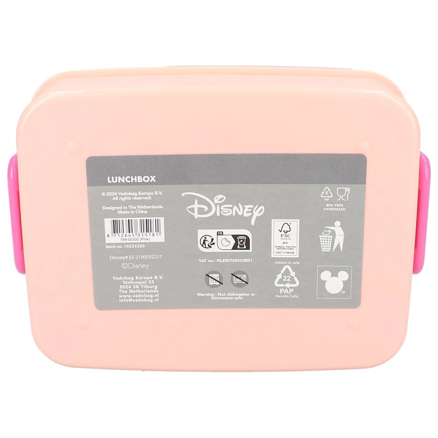 Minnie egér Lunch Bunch uzsonnás doboz 16 cm termékfotó