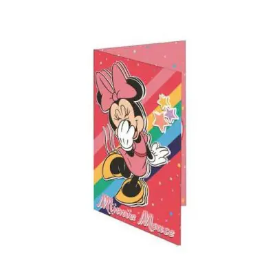 Minnie egeres üdvözlőkártya és boríték 3D termékfotó