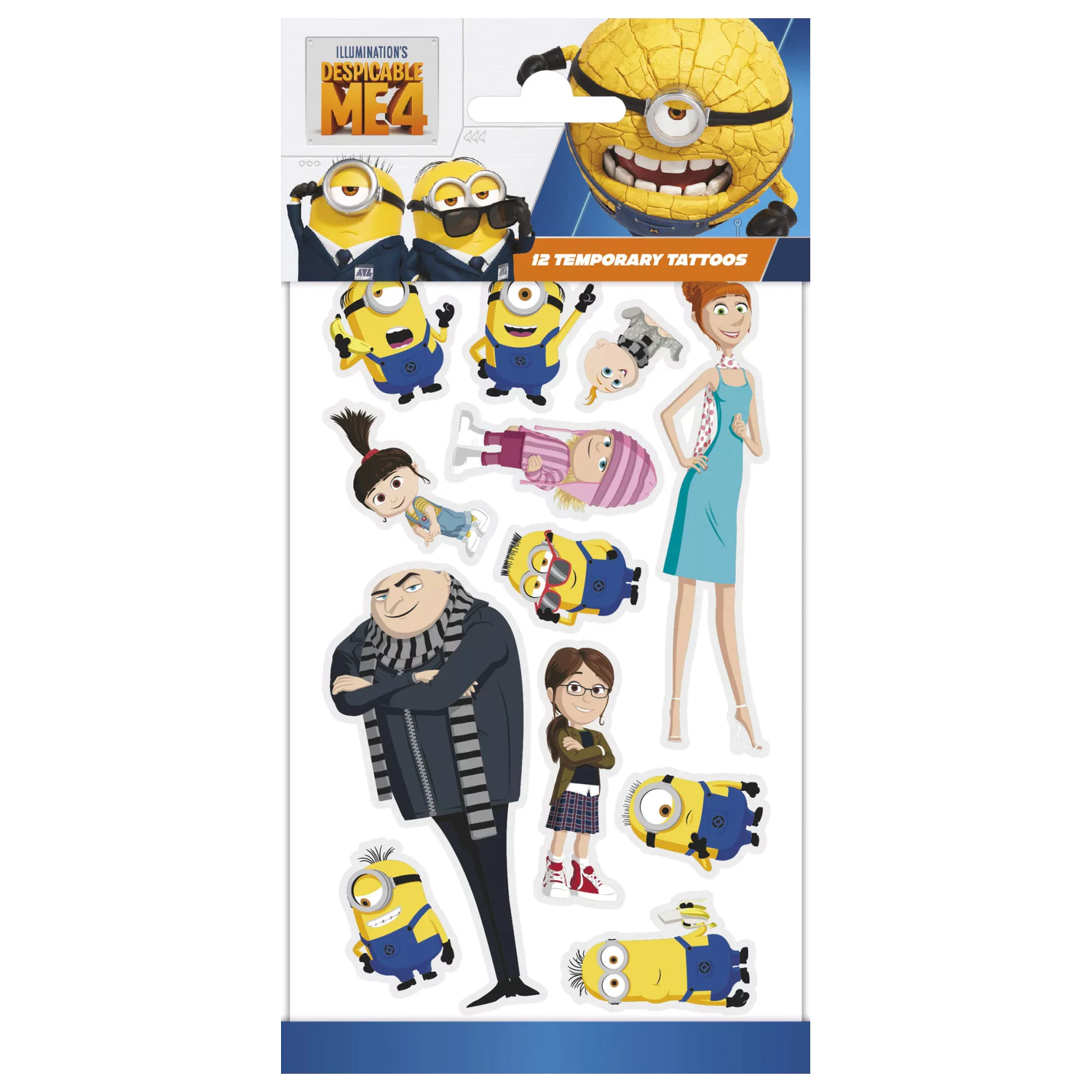 Minyonok Family tetkó 12 db-os termékfotó