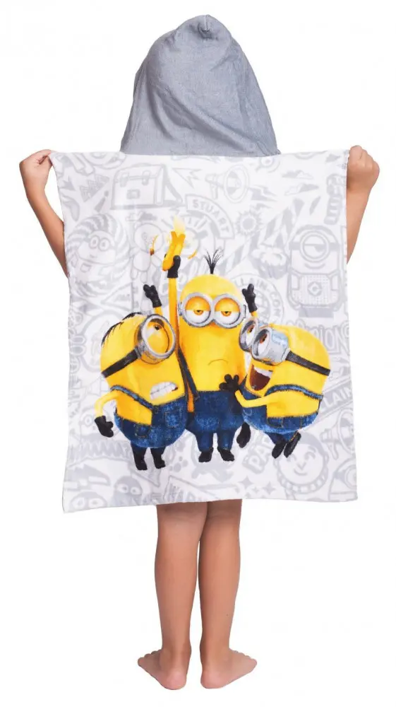 Minyonok strand törölköző poncsó 50*115cm termékfotó