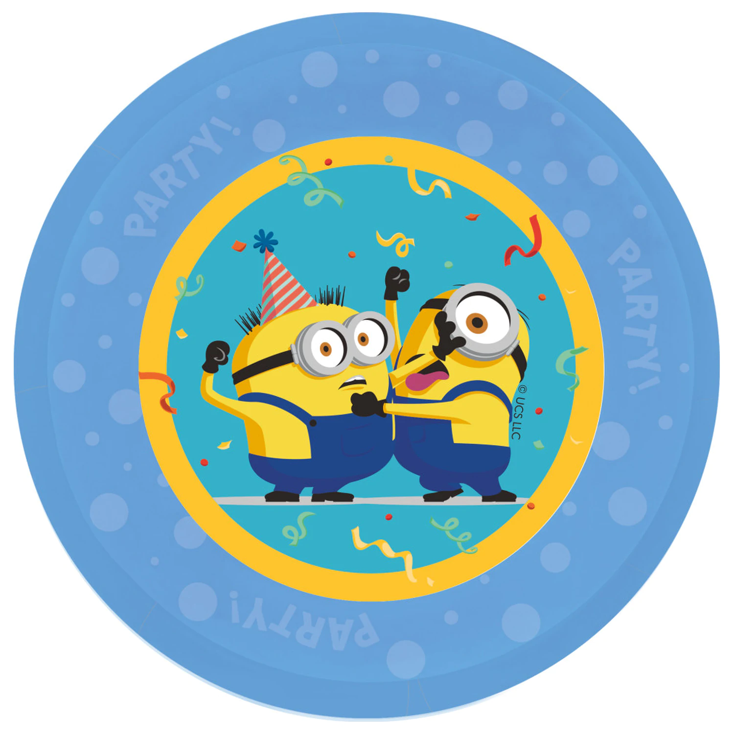 Minyonok The Rise of Gru micro prémium műanyag lapostányér 4 db-os szett 21 cm termékfotó