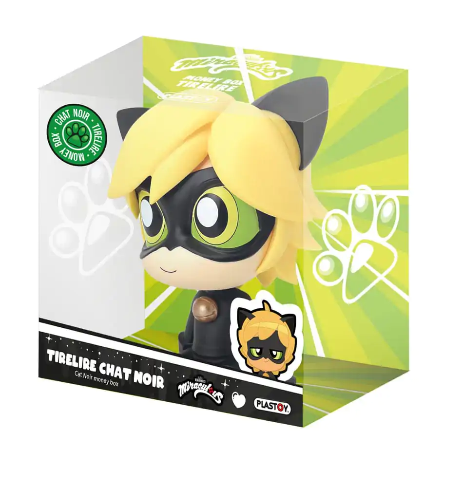 Miraculous Cat Noir Chibi szobor figura 17 cm termékfotó