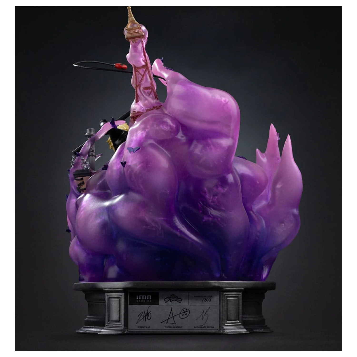 Miraculous Deluxe Art Scale 1/10 Lady Bug and Cat Noir Signed Edition szobor figura 23 cm termékfotó