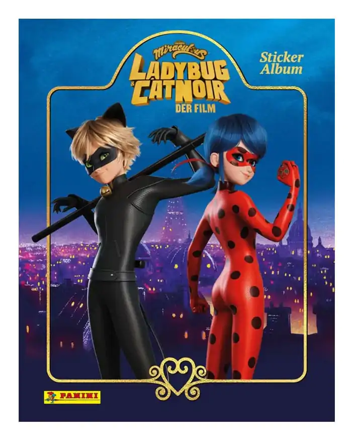 Miraculous: Ladybug & Cat Noir, The Movie Collection matrica album német nyelvű termékfotó