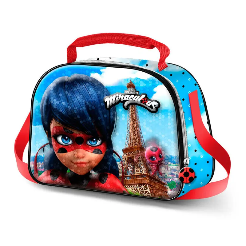 Miraculous Ladybug Courage 3D uzsonnás táska termékfotó