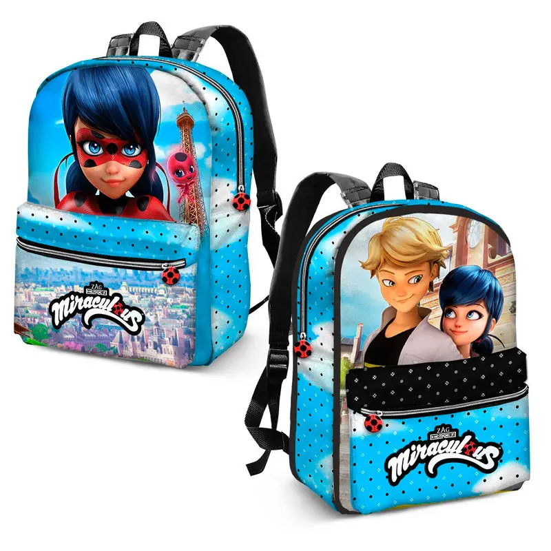 Miraculous Ladybug Courage átfordítható táska hátizsák 40cm termékfotó