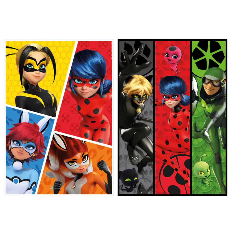 Miraculous Ladybug puzzle 2x100db-os termékfotó